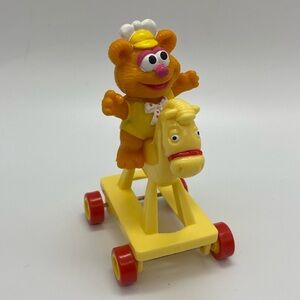 Vintage Muppet Babies McDonald’s Toy Fozzie & Horse